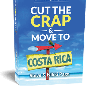 Cut The Crap & Move To Costa Rica Paperback mockup