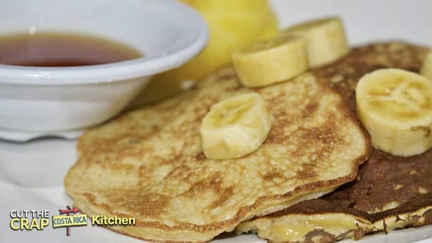 Banana Pancakes - Cut The Crap Kitchen - Costa Rica